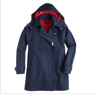 Jcrew Belvedere swing trench coat